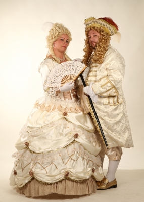 Herzog Friedrich Wilhelm II von Sachsen Altenburg und Gemahlin